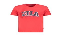 FILA T-SHIRT MANICHE CORTE UOMO ROSSO