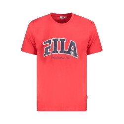 FILA T-SHIRT MANICHE CORTE UOMO ROSSO