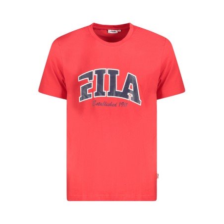 FILA T-SHIRT MANICHE CORTE UOMO ROSSO
