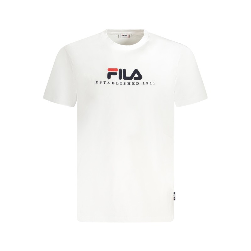 FILA T-SHIRT MANICHE CORTE UOMO BIANCO FILA T-SHIRT MANICHE CORTE UOMO BIANCO