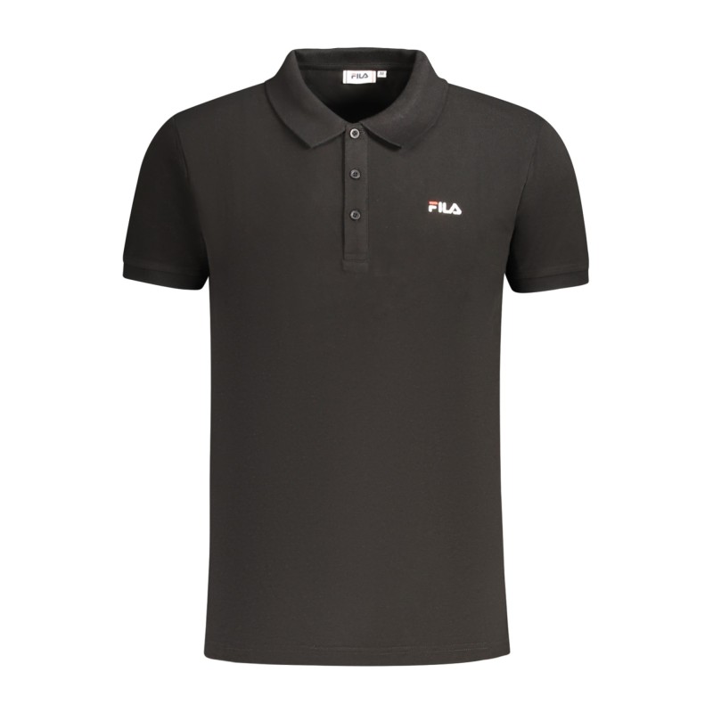 FILA POLO MANICHE CORTE UOMO NERO FILA POLO MANICHE CORTE UOMO NERO