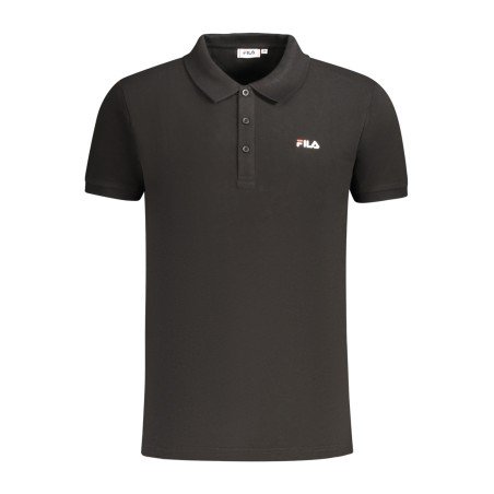 FILA POLO MANICHE CORTE UOMO NERO