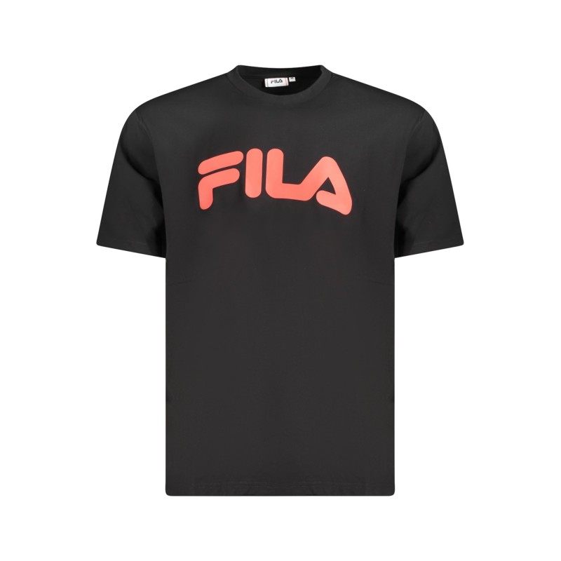 FILA T-SHIRT MANICHE CORTE UOMO NERO FILA T-SHIRT MANICHE CORTE UOMO NERO