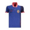 GAUDI JEANS POLO MANICHE CORTE UOMO BLU