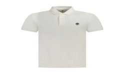 TIMBERLAND POLO MANICHE CORTE UOMO BIANCO