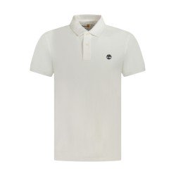 TIMBERLAND POLO MANICHE CORTE UOMO BIANCO