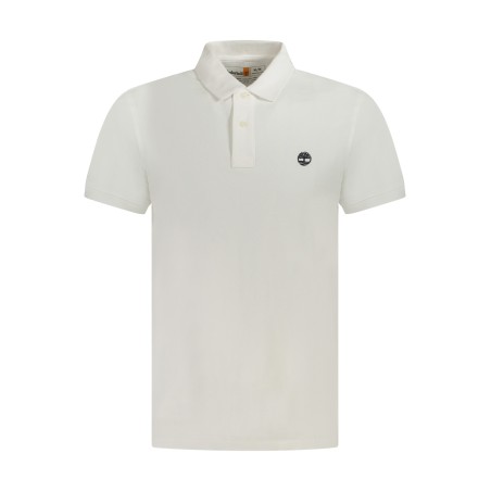 TIMBERLAND POLO MANICHE CORTE UOMO BIANCO