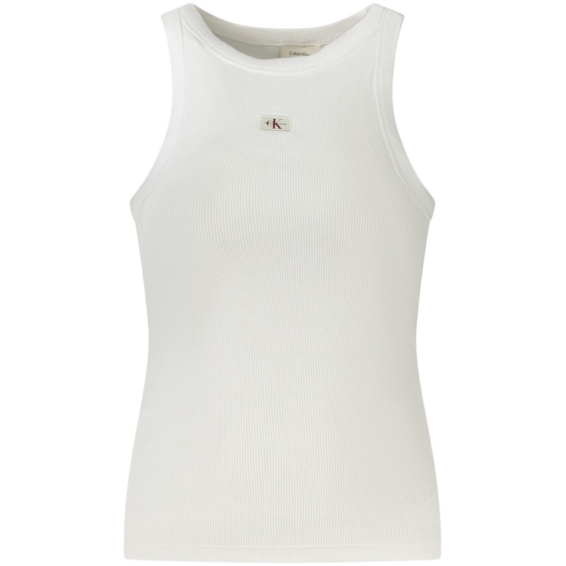 CALVIN KLEIN CANOTTA DONNA BIANCO CALVIN KLEIN CANOTTA DONNA BIANCO