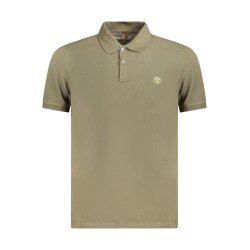 TIMBERLAND POLO MANICHE CORTE UOMO VERDE
