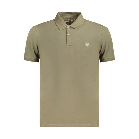 TIMBERLAND POLO MANICHE CORTE UOMO VERDE