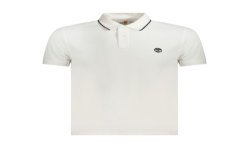 TIMBERLAND POLO MANICHE CORTE UOMO BIANCO