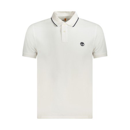 TIMBERLAND POLO MANICHE CORTE UOMO BIANCO
