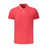 NORWAY 1963 POLO MANICHE CORTE UOMO ROSSO