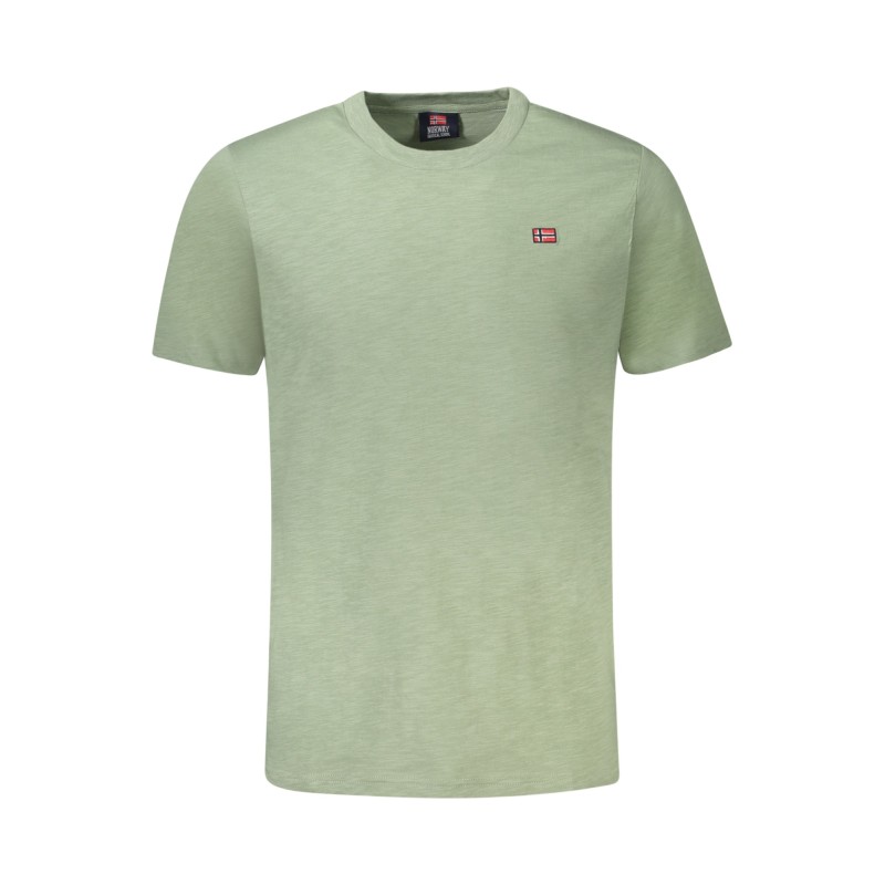 NORWAY 1963 T-SHIRT MANICHE CORTE UOMO VERDE NORWAY 1963 T-SHIRT MANICHE CORTE UOMO VERDE