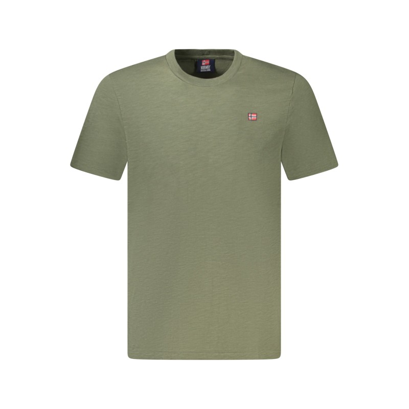 NORWAY 1963 T-SHIRT MANICHE CORTE UOMO VERDE NORWAY 1963 T-SHIRT MANICHE CORTE UOMO VERDE