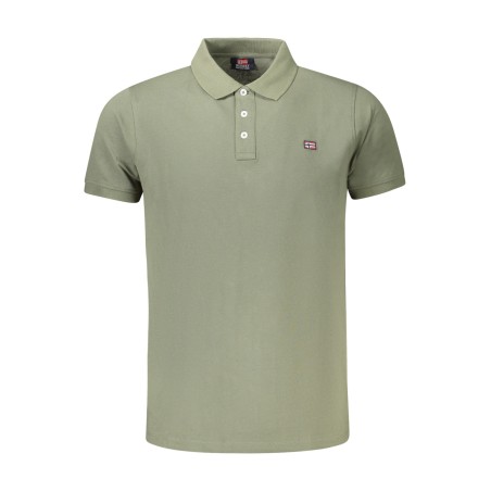 NORWAY 1963 POLO MANICHE CORTE UOMO VERDE