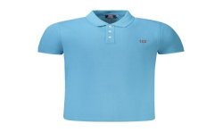 NORWAY 1963 POLO MANICHE CORTE UOMO AZZURRO