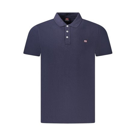 NORWAY 1963 POLO MANICHE CORTE UOMO BLU