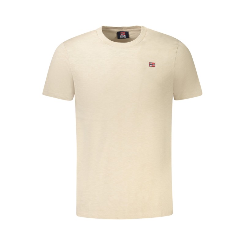 NORWAY 1963 T-SHIRT MANICHE CORTE UOMO BEIGE NORWAY 1963 T-SHIRT MANICHE CORTE UOMO BEIGE