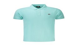 NORWAY 1963 POLO MANICHE CORTE UOMO AZZURRO