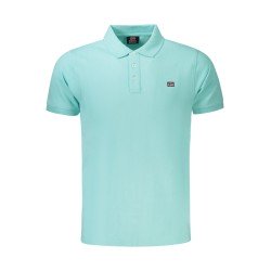 NORWAY 1963 POLO MANICHE CORTE UOMO AZZURRO
