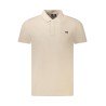 NORWAY 1963 POLO MANICHE CORTE UOMO BEIGE