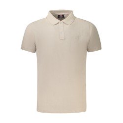 NORWAY 1963 POLO MANICHE CORTE UOMO BEIGE