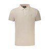 NORWAY 1963 POLO MANICHE CORTE UOMO BEIGE