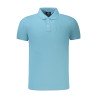 NORWAY 1963 POLO MANICHE CORTE UOMO AZZURRO