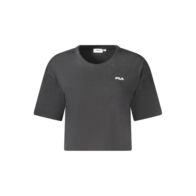 FILA T-SHIRT MANICHE CORTE DONNA NERO FILA T-SHIRT MANICHE CORTE DONNA NERO