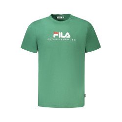 FILA T-SHIRT MANICHE CORTE UOMO VERDE