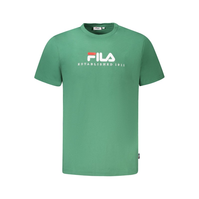 FILA T-SHIRT MANICHE CORTE UOMO VERDE FILA T-SHIRT MANICHE CORTE UOMO VERDE