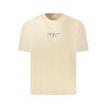 CALVIN KLEIN T-SHIRT MANICHE CORTE DONNA BEIGE