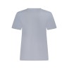 PEPE JEANS T-SHIRT MANICHE CORTE DONNA AZZURRO