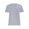PEPE JEANS T-SHIRT MANICHE CORTE DONNA AZZURRO