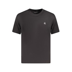 CALVIN KLEIN T-SHIRT MANICHE CORTE UOMO NERO