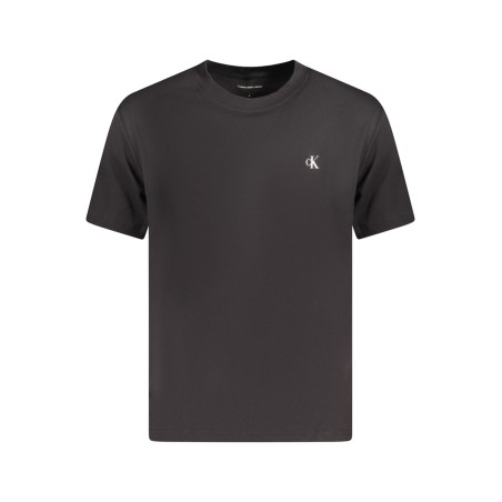 CALVIN KLEIN T-SHIRT MANICHE CORTE UOMO NERO