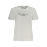 PEPE JEANS T-SHIRT MANICHE CORTE DONNA BIANCO