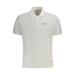 PEPE JEANS POLO MANICHE CORTE UOMO BIANCO