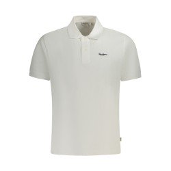 PEPE JEANS POLO MANICHE CORTE UOMO BIANCO