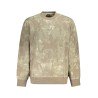 BOSS FELPA SENZA ZIP UOMO MARRONE