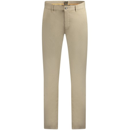 BOSS PANTALONE UOMO MARRONE