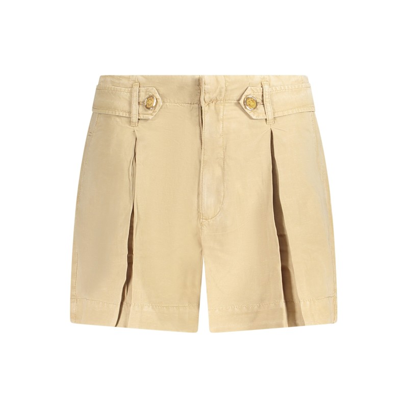 GUESS JEANS PANTALONE SHORT DONNA BEIGE GUESS JEANS PANTALONE SHORT DONNA BEIGE