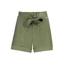 GUESS JEANS PANTALONE SHORT DONNA VERDE