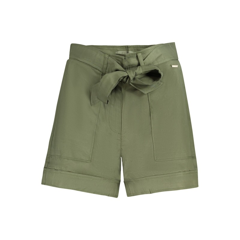 GUESS JEANS PANTALONE SHORT DONNA VERDE GUESS JEANS PANTALONE SHORT DONNA VERDE
