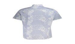 GUESS JEANS CAMICIA MANICHE CORTE UOMO AZZURRO