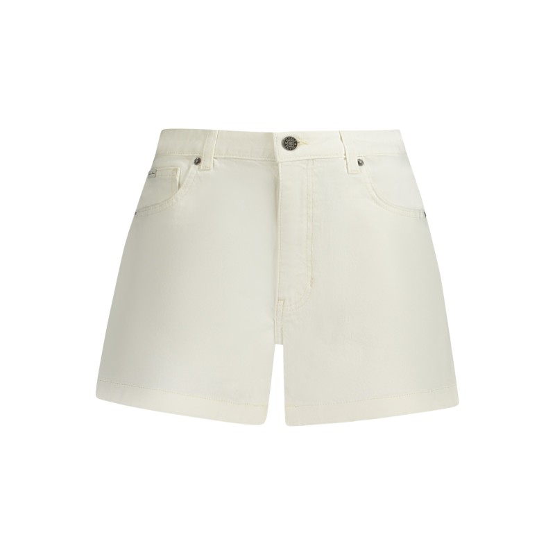 GUESS JEANS JEANS SHORT DONNA BIANCO