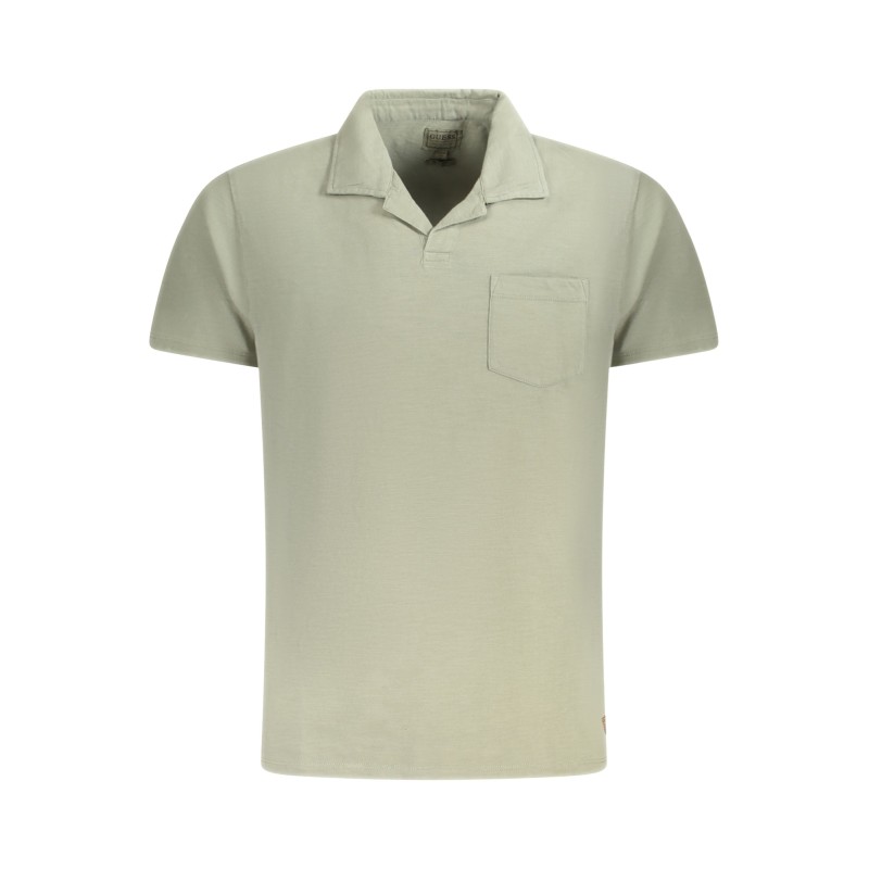 GUESS JEANS T-SHIRT MANICHE CORTE UOMO VERDE