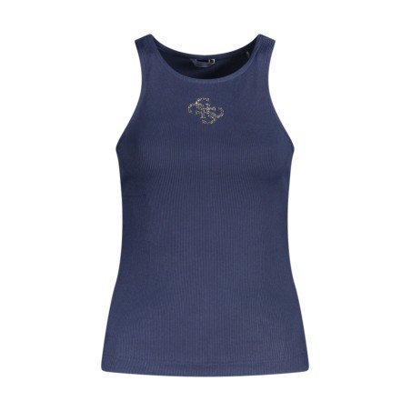 GUESS JEANS CANOTTA DONNA BLU