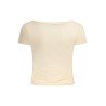 GUESS JEANS T-SHIRT MANICHE CORTE DONNA ROSA